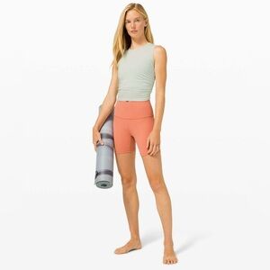 Lululemon All It Takes Tank – Size 4 (Muted Sage Grey, Perfect Condition)